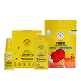 Beefeater's Natural health and wellness products including a spray, bottle, and package on a white background.