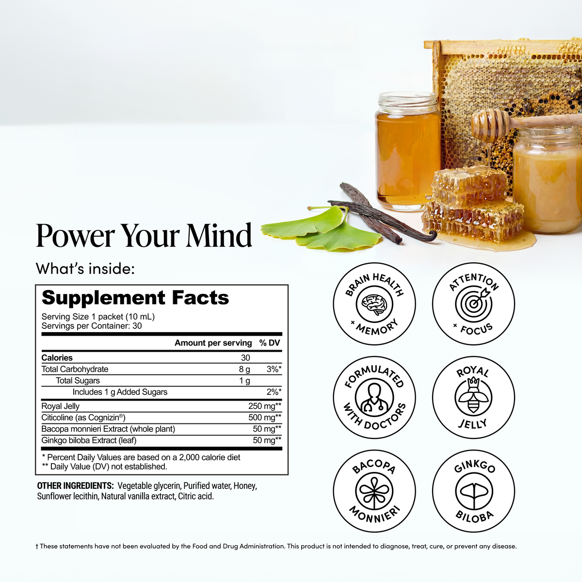 Royal Jelly Brain Health Liposomal