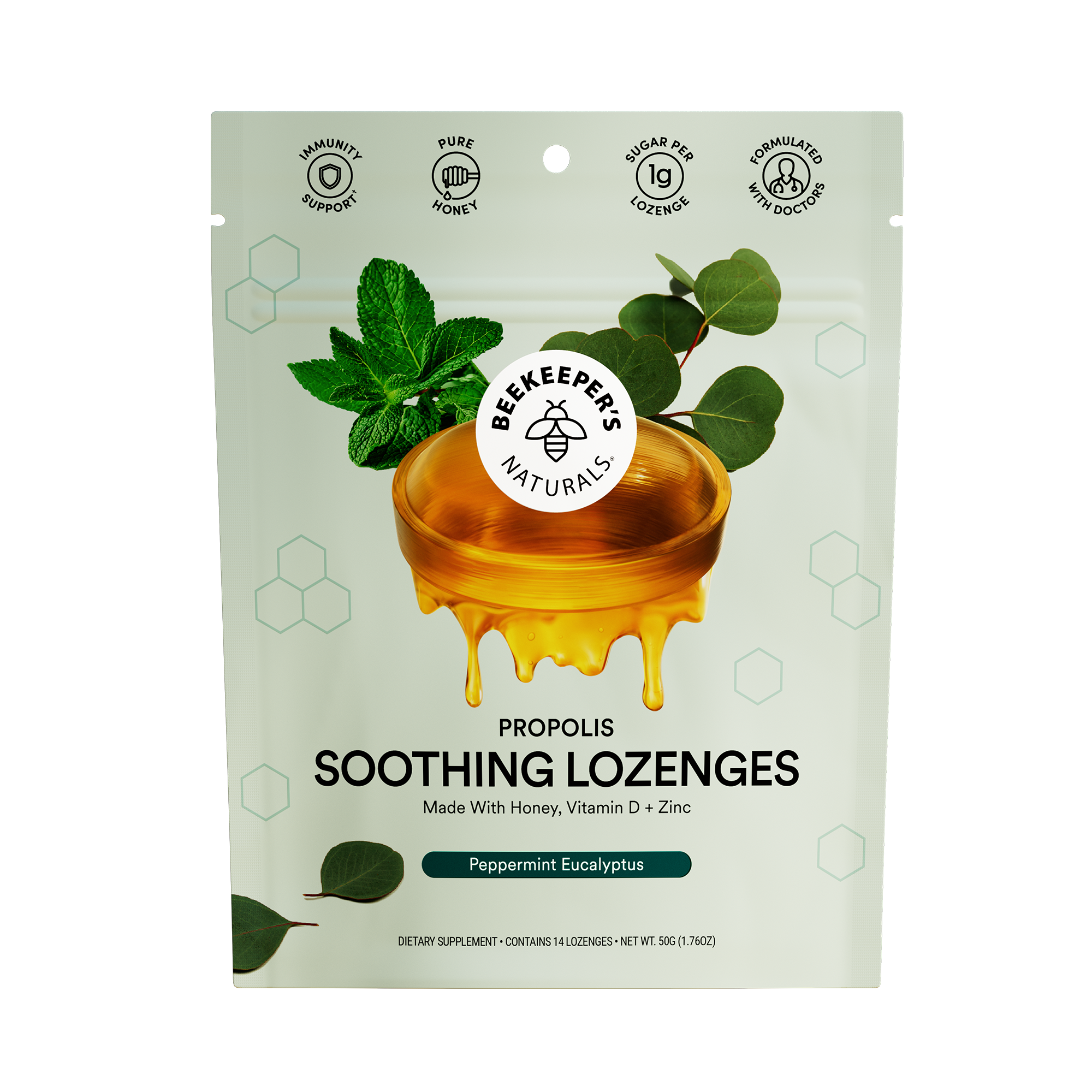 Mint Eucalyptus Soothing Lozenges