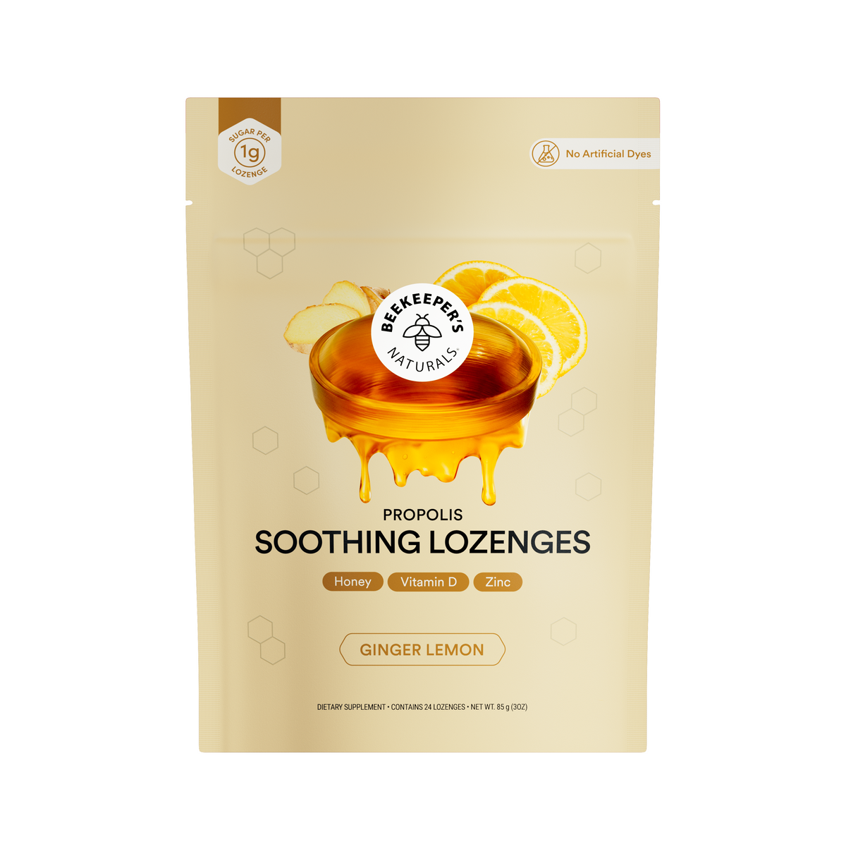 Ginger Lemon Soothing Lozenges