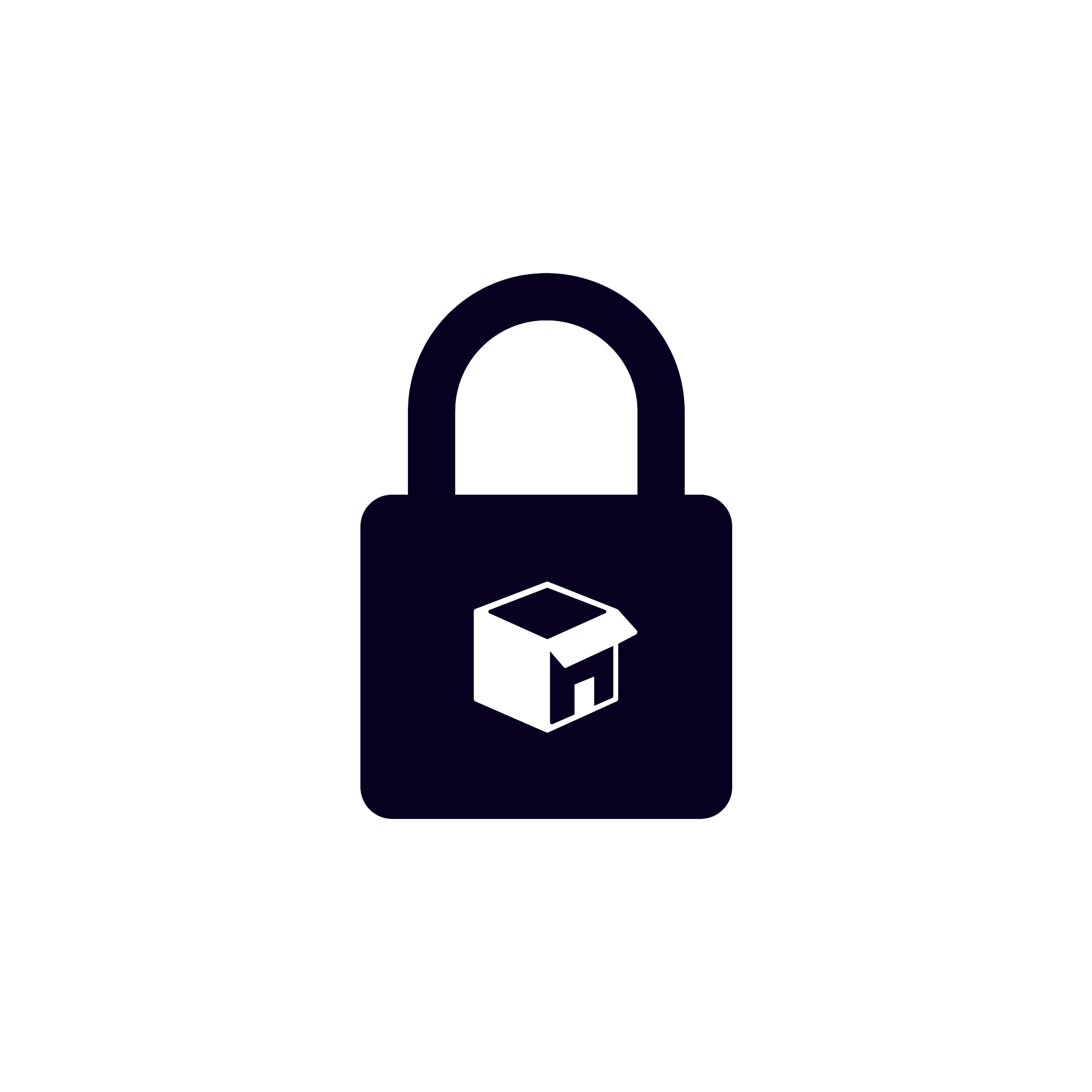 Secure package icon