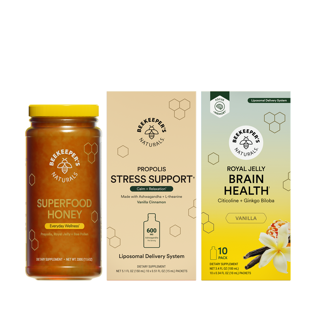☆　アップルパイ様 ｜Biocellx２　＋ミネラルソープ Biohacker Bundle | Brain & Immune | Beekeeper's Naturals
