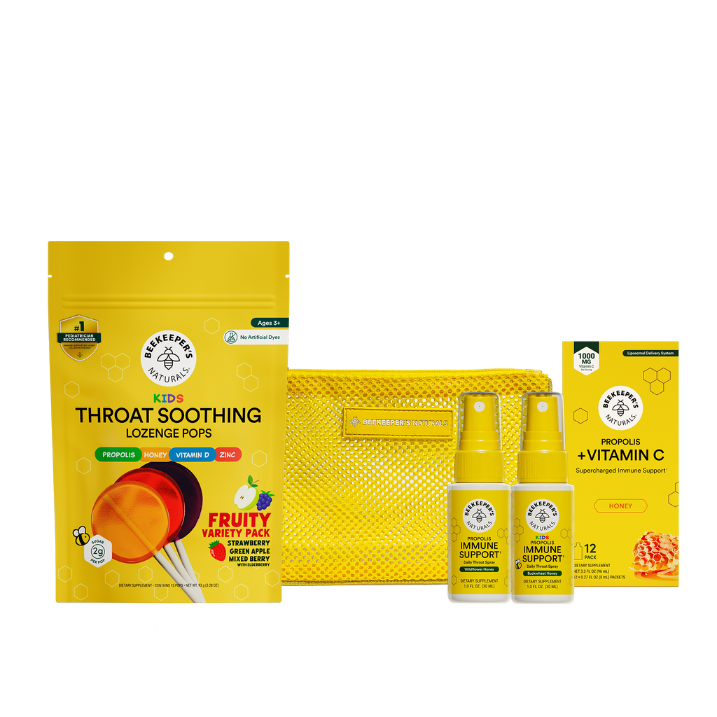 Family Travel Kit | Family Wellness | Beekeeper's Naturals