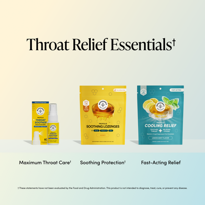 Lemon Mint Cooling Relief Lozenges