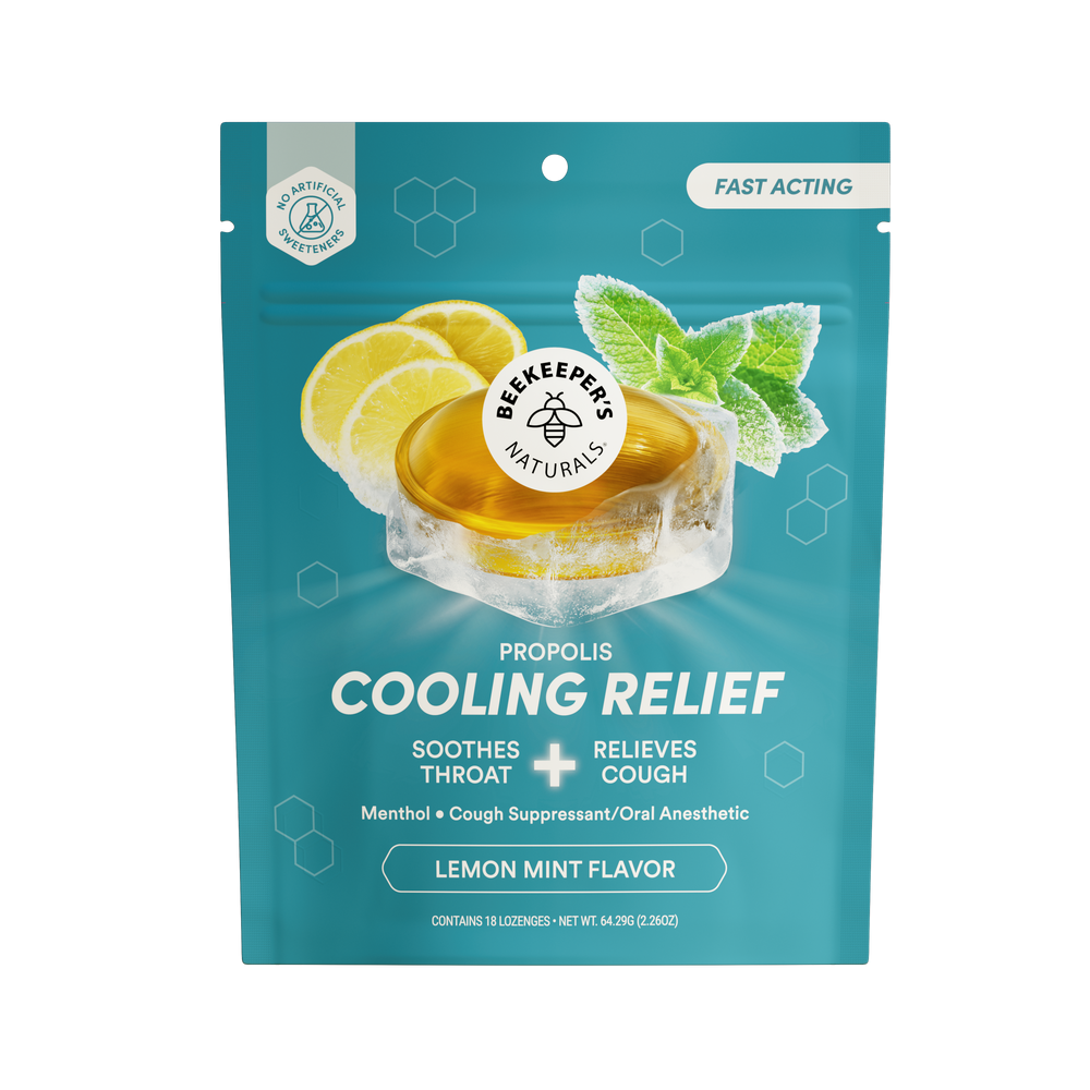 Lemon Mint Cooling Relief Lozenges