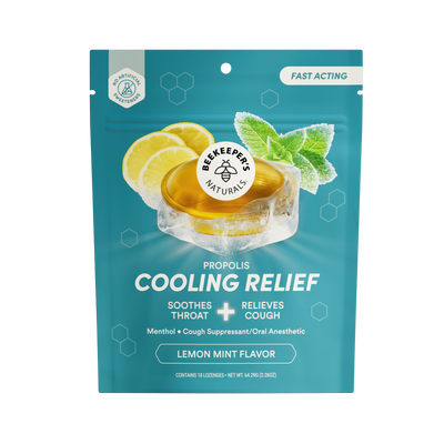 Lemon Mint Cooling Relief Lozenges