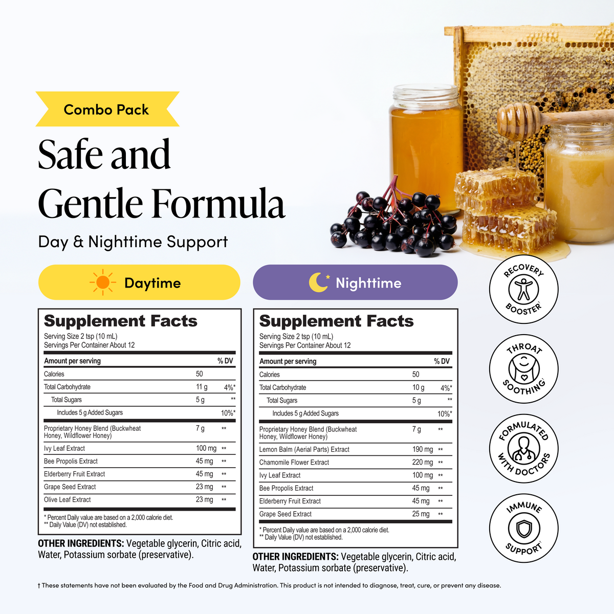 Adult Propolis Cough Syrup Bundle