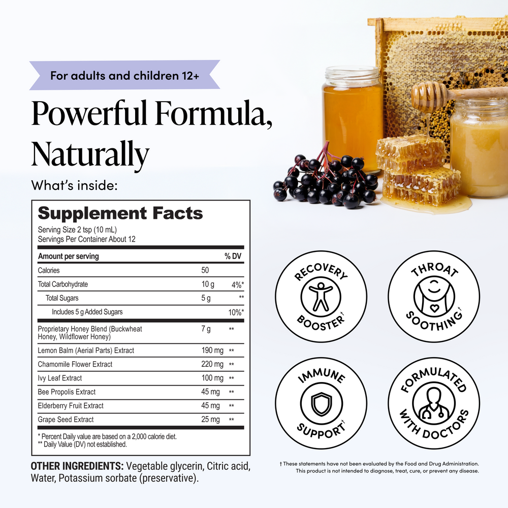 Nighttime Propolis Cough Syrup