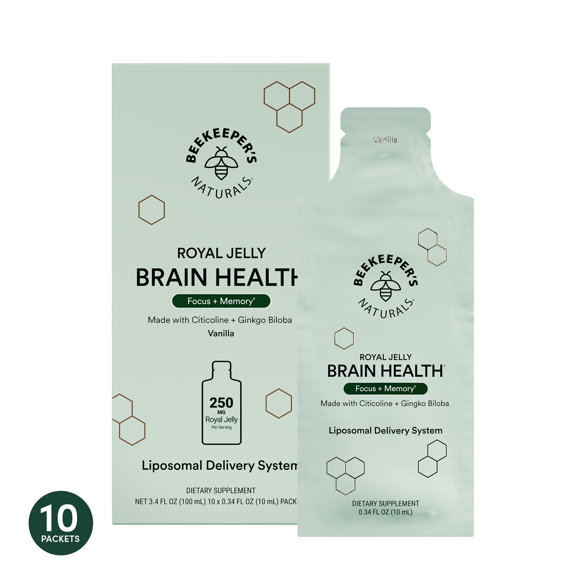 Brain Health Liposomal | Beekeeper's Naturals
