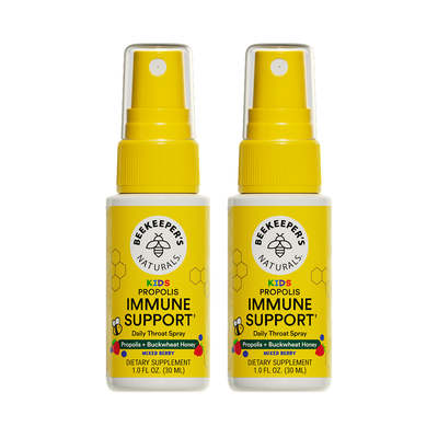 Kid's Mixed Berry Propolis Immune Support Throat Spray (2 Pack)