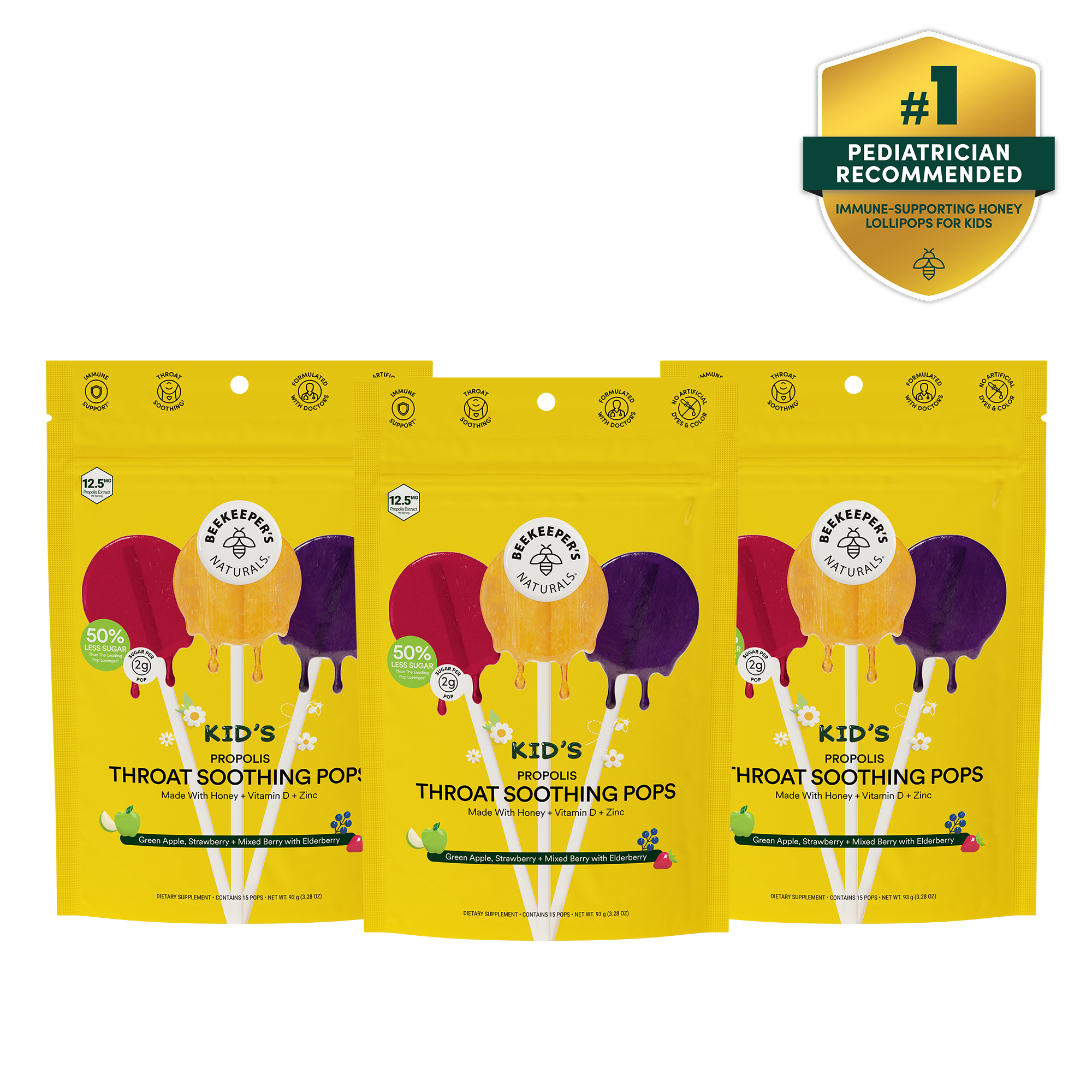 Kid's Throat Soothing Variety Pack - 3 Pack