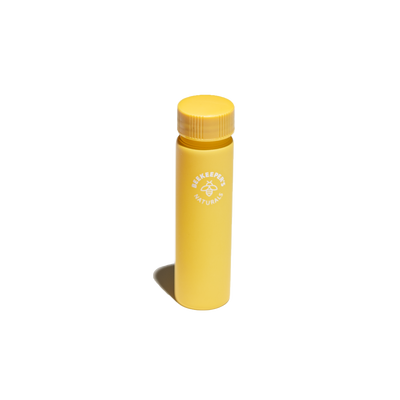 BKN Pill Tube product packaging featuring Beekeepers Naturals logo, showcasing the product's branding.