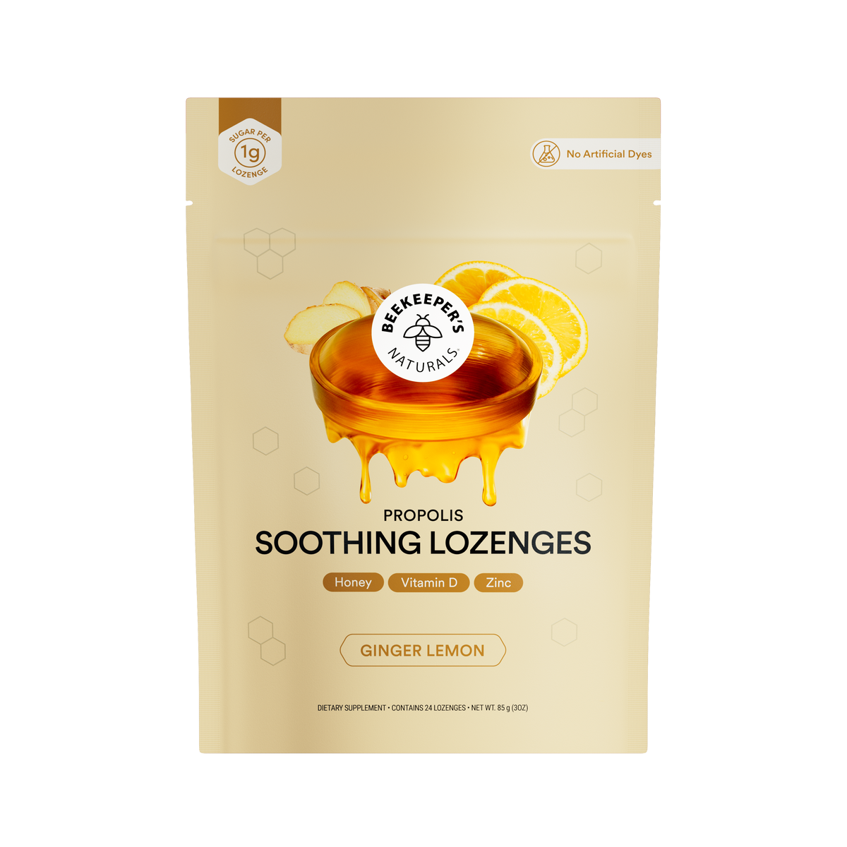 Ginger Lemon Soothing Lozenges