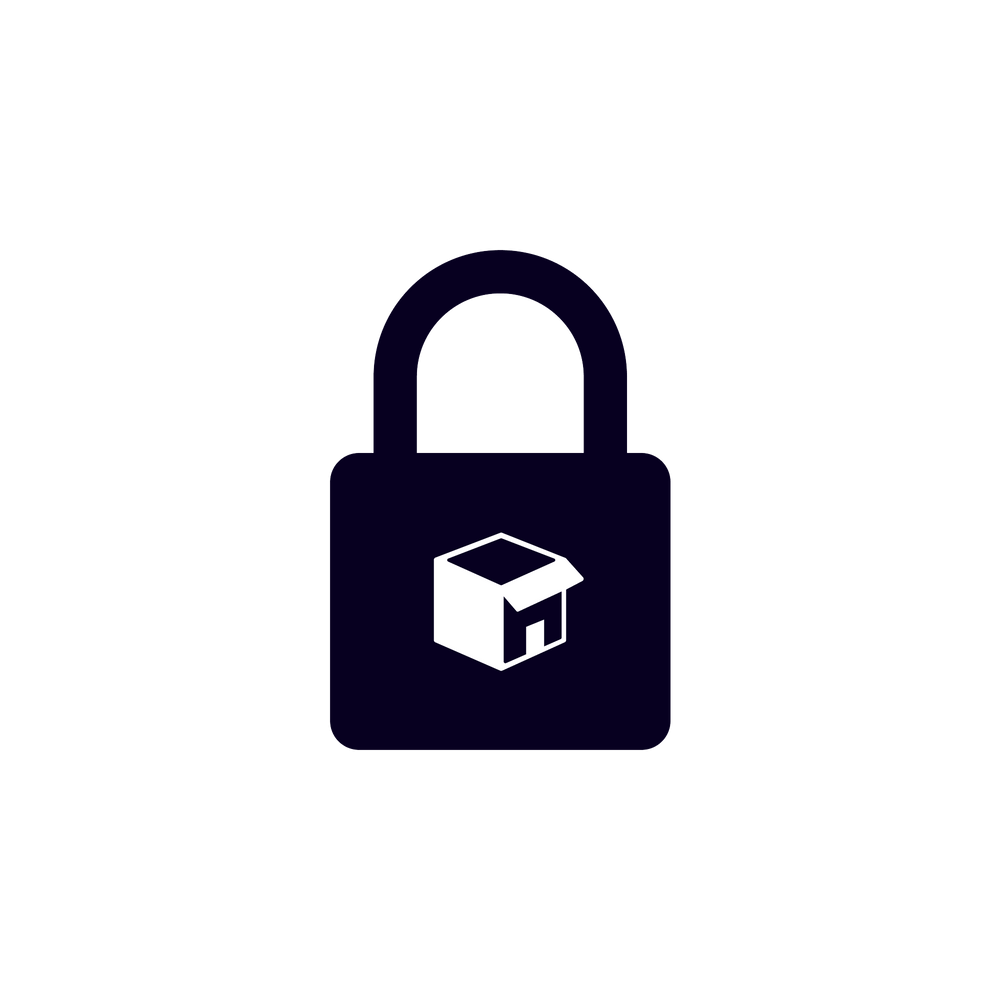 Secure package icon